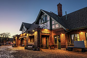 Historic Flagstaff railway station at sunset Photograph by Miroslav Liska