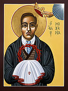 Holy New Martyr Padre Miguel Pro 119 Painting by William Hart McNichols