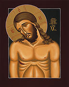 Jesus Christ Extreme Humility 036 Painting by William Hart McNichols