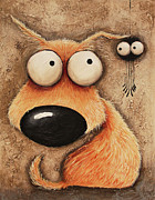 Just the two of us Painting by Lucia Stewart