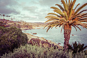 Laguna Beach California Retro Photo Photograph by Paul Velgos