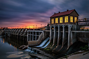 Lake Overholser Dam in Oklahoma City Photograph by Miroslav Liska