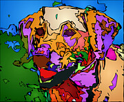 Let's Play. Pet Series Digital Art by Rafael Salazar