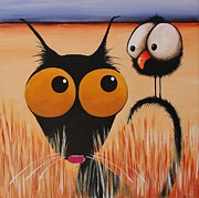 Lost in the Hay Painting by Lucia Stewart