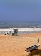 Manhattan Beach 1st tower north of the pier Photograph by Joe Schofield