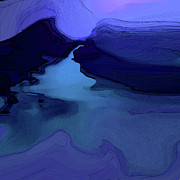 Midnight Blue Digital Art by Gina Harrison