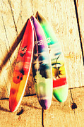 Miniature surfboard decorations Photograph by Jorgo Photography