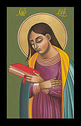 Mother of God after Fra Angelico 168 Painting by William Hart McNichols