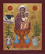 Mother of God Life Giving Spring 179 Painting by William Hart McNichols