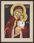 Mother of God Light In All Darkness 016 Painting by William Hart McNichols