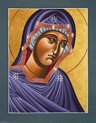 Mother of God She Who Carries Me 107 Painting by William Hart McNichols
