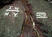 New Jersey New York State Line of the Appalachian Trail Photograph by Raymond Salani III