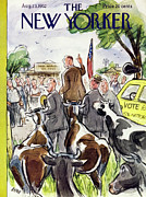 New Yorker August 23 1952 Painting by Leonard Dove