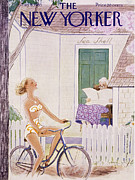 New Yorker August 6 1955 Painting by Rea Irvin