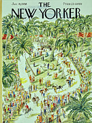 New Yorker January 18 1958 Painting by Constantin Alajalov