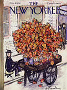 New Yorker November 8 1958 Painting by Abe Birnbaum