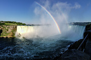 Niagara rainbow Photograph by Al Poullis