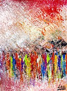 Night Covers Us Painting by Nii Hylton