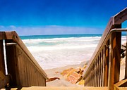Oceanside Steps 2 Photograph by Alison Frank