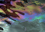 Oil and Flag at Pearl Harbor Photograph by Kenneth Campbell