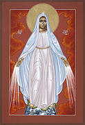 Our Lady of the Miraculous Medal 061 Painting by William Hart McNichols