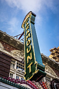 Paramount Theatre Sign Austin Texas Photograph by Paul Velgos