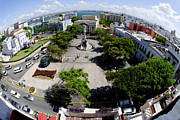 Eye on Old San Juan -- Plaza de Colon in San Juan, Puerto Rico Photograph by Darin Volpe