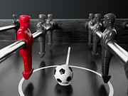 Red Striker Photograph by Richard Reeve