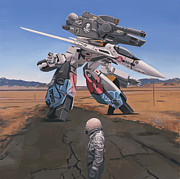Robotech Art Print by Scott Listfield - Scott Listfield