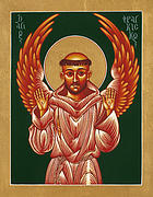 Seraphic Father Francis 031 Painting by William Hart McNichols