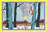 Sewanee Winter Digital Art by Rod Whyte