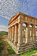 Sicily, Agrigento and the Valley of the Temples - 09 Painting by AM FineArtPrints