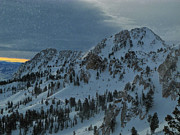 Snowbasin Ski Area as a Snow Globe Photograph by Raymond Salani III