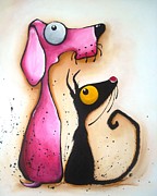 So what now... Painting by Lucia Stewart