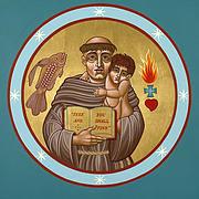 St Anthony of Padua 134 Painting by William Hart McNichols