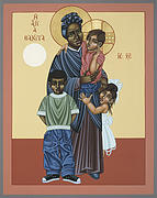 St Bakhita Universal Sister 095 Painting by William Hart McNichols