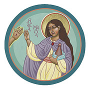 St Mary Magdalen  Rabboni -  John 20 16 Painting by William Hart McNichols