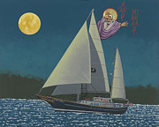 St Nicholas Patron of Children, Sailors and Sea Shepherds- 296 Painting by William Hart McNichols
