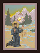 St Peter Faber Inspired by the Holy Spirit 165 Painting by William Hart McNichols