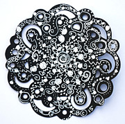 Stars Drawing by Carole Brecht