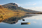 Storr reflection Photograph by Grant Glendinning