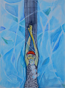 Streamline.MaryMConner Mixed Media by Mary Conner