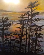 Sunrise Painting by Carol DENMARK