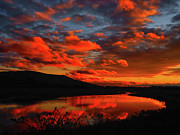 Sunset at Wallkill River National Wildlife Refuge Photograph by Raymond Salani III