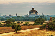 Thatbyinnyu temple in Bagan, Myanmar Photograph by Miroslav Liska