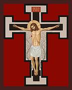 The Crucified Lord 017 Painting by William Hart McNichols