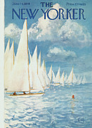 New Yorker Cover - June 13th, 1959 Painting by Arthur Getz