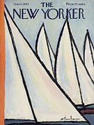 The New Yorker Cover - June 1st, 1963 Painting by Abe Birnbaum