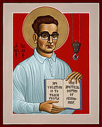 The Servant of God Egide van Broeckhoven SJ 051 Painting by William Hart McNichols