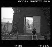 The Speech Annex and Peter Steven, Full Frame, 1980 Photograph by Jeremy Butler